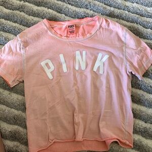 cropped tee, has been worn but in great condition!